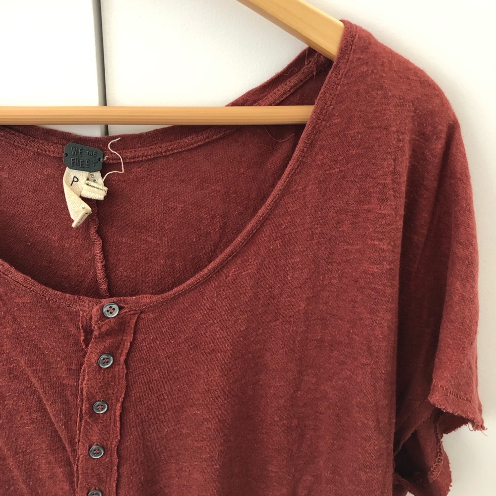free people flowy shirt!